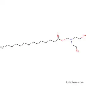 Molecular Structure of 88519-61-3 (Tetradecanoic acid, [bis(2-hydroxyethyl)amino]methyl ester)