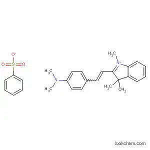 Molecular Structure of 88519-82-8 (3H-Indolium, 2-[2-[4-(dimethylamino)phenyl]ethenyl]-1,3,3-trimethyl-,
benzenesulfonate)