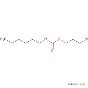 Molecular Structure of 88571-27-1 (Carbonic acid, 3-bromopropyl hexyl ester)