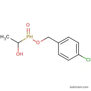Molecular Structure of 88648-08-2 (Phosphinic acid, (1-hydroxyethyl)-, (4-chlorophenyl)methyl ester)