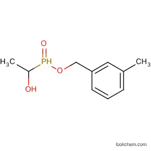 Molecular Structure of 88648-14-0 (Phosphinic acid, (1-hydroxyethyl)-, (3-methylphenyl)methyl ester)