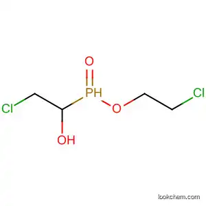 Molecular Structure of 88648-64-0 (Phosphinic acid, (2-chloro-1-hydroxyethyl)-, 2-chloroethyl ester)