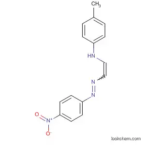 Molecular Structure of 88648-84-4 (Benzenamine, 4-methyl-N-[2-[(4-nitrophenyl)azo]ethenyl]-, (Z,E)-)