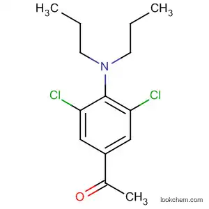 Molecular Structure of 88699-29-0 (Ethanone, 1-[3,5-dichloro-4-(dipropylamino)phenyl]-)