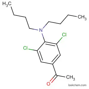 Molecular Structure of 88699-30-3 (Ethanone, 1-[3,5-dichloro-4-(dibutylamino)phenyl]-)