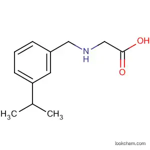 Molecular Structure of 88720-29-0 (Glycine, N-[[3-(1-methylethyl)phenyl]methyl]-)