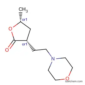 2(3H)-Furanone, dihydro-5-methyl-3-[2-(4-morpholinyl)ethyl]-, cis-