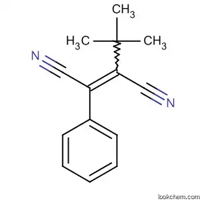 Molecular Structure of 88738-47-0 (2-Butenedinitrile, 2-(1,1-dimethylethyl)-3-phenyl-)