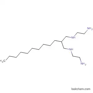 Molecular Structure of 88989-30-4 (1,3-Propanediamine, N,N'-bis(2-aminoethyl)-2-decyl-)