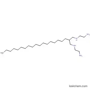 Molecular Structure of 88989-31-5 (1,3-Propanediamine, N,N'-bis(2-aminoethyl)-2-octadecyl-)
