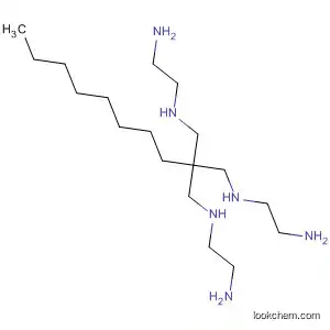 Molecular Structure of 88989-32-6 (1,3-Propanediamine,
N,N'-bis(2-aminoethyl)-2-[[(2-aminoethyl)amino]methyl]-2-octyl-)