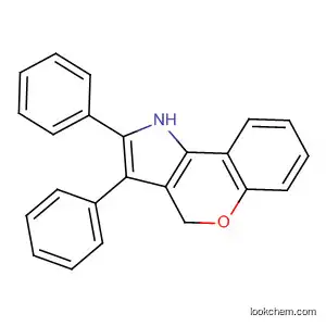 Molecular Structure of 88989-41-7 ([1]Benzopyrano[4,3-b]pyrrole, 1,4-dihydro-2,3-diphenyl-)