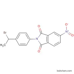 Molecular Structure of 89024-49-7 (1H-Isoindole-1,3(2H)-dione, 2-[4-(1-bromoethyl)phenyl]-5-nitro-)