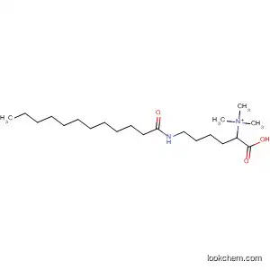 Molecular Structure of 89025-05-8 (1-Pentanaminium, 1-carboxy-N,N,N-trimethyl-5-[(1-oxododecyl)amino]-)