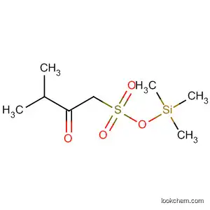 Molecular Structure of 89056-08-6 (1-Butanesulfonic acid, 3-methyl-2-oxo-, trimethylsilyl ester)