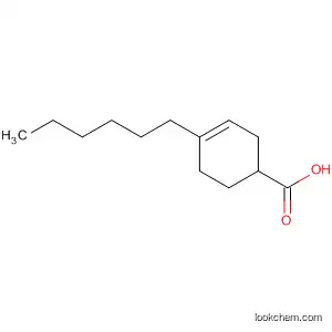 Molecular Structure of 89057-69-2 (3-Cyclohexene-1-carboxylic acid, 4-hexyl-)