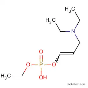 Molecular Structure of 89094-88-2 (Phosphoric acid, mono[3-(diethylamino)-1-propenyl] monoethyl ester)