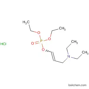 Molecular Structure of 89094-97-3 (Phosphoric acid, 3-(diethylamino)-1-propenyl diethyl ester,
hydrochloride)