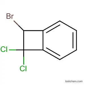 Molecular Structure of 89185-23-9 (Bicyclo[4.2.0]octa-1,3,5-triene, 8-bromo-7,7-dichloro-)