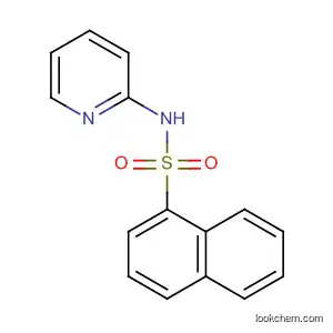 Molecular Structure of 89257-24-9 (1-Naphthalenesulfonamide, N-2-pyridinyl-)