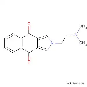 Molecular Structure of 89479-40-3 (2H-Benz[f]isoindole-4,9-dione, 2-[2-(dimethylamino)ethyl]-)