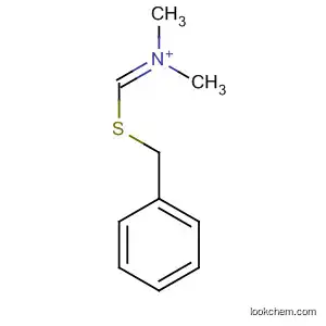 Molecular Structure of 89524-40-3 (Methanaminium, N-methyl-N-[[(phenylmethyl)thio]methylene]-)