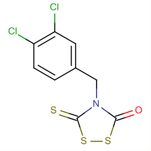 1,2,4-Dithiazolidin-3-one, 4-[(3,4-dichlorophenyl)methyl]-5-thioxo-