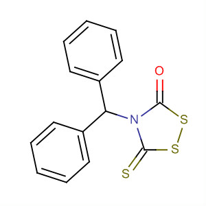 1,2,4-Dithiazolidin-3-one, 4-(diphenylmethyl)-5-thioxo-