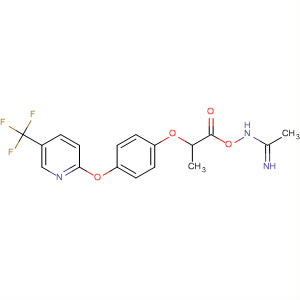 Ethanimidamide,  N-[1-oxo-2-[4-[[5-(trifluoromethyl)-2-pyridinyl]oxy]phenoxy]propoxy]-