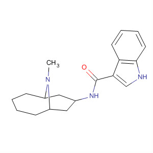 1H-Indole-3-carboxamide, N-(10-methyl-10-azabicyclo[4.3.1]dec-8-yl)-,  exo-
