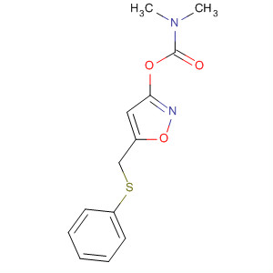 Carbamic acid, dimethyl-, 5-[(phenylthio)methyl]-3-isoxazolyl ester