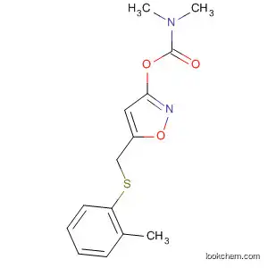 Molecular Structure of 89661-48-3 (Carbamic acid, dimethyl-, 5-[[(2-methylphenyl)thio]methyl]-3-isoxazolyl
ester)