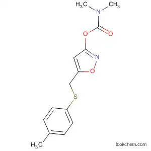 Molecular Structure of 89661-49-4 (Carbamic acid, dimethyl-, 5-[[(4-methylphenyl)thio]methyl]-3-isoxazolyl
ester)