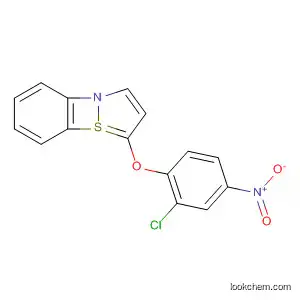 Molecular Structure of 89721-70-0 (1,2-Benzisothiazole, 5-(2-chloro-4-nitrophenoxy)-)