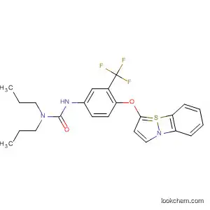 Molecular Structure of 89721-91-5 (Urea,
N'-[4-(1,2-benzisothiazol-5-yloxy)-3-(trifluoromethyl)phenyl]-N,N-dipropyl
-)