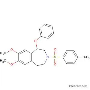 Molecular Structure of 89739-66-2 (1H-3-Benzazepine,
2,3,4,5-tetrahydro-7,8-dimethoxy-3-[(4-methylphenyl)sulfonyl]-1-phenoxy
-)