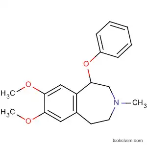 Molecular Structure of 89739-70-8 (1H-3-Benzazepine,
2,3,4,5-tetrahydro-7,8-dimethoxy-3-methyl-1-phenoxy-)