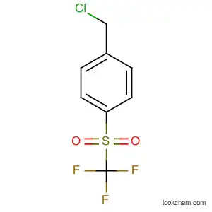 Benzene, 1-(chloromethyl)-4-[(trifluoromethyl)sulfonyl]-