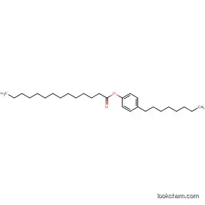 Molecular Structure of 89810-50-4 (Tetradecanoic acid, 4-octylphenyl ester)