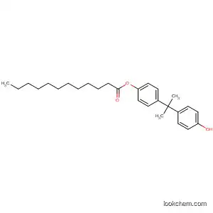 Molecular Structure of 89810-51-5 (Dodecanoic acid, 4-[1-(4-hydroxyphenyl)-1-methylethyl]phenyl ester)