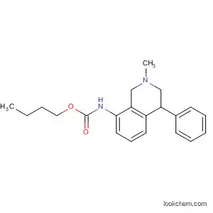 Molecular Structure of 89847-98-3 (Carbamic acid, (1,2,3,4-tetrahydro-2-methyl-4-phenyl-8-isoquinolinyl)-,
butyl ester)