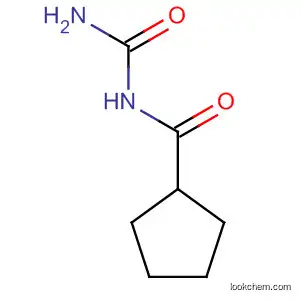Molecular Structure of 89852-04-0 (Cyclopentanecarboxamide, N-(aminocarbonyl)-)