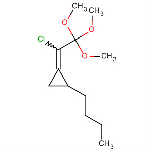 Cyclopropane, butyl(1-chloro-2,2,2-trimethoxyethylidene)-