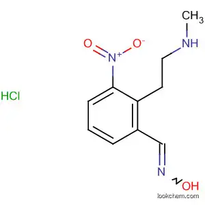 Molecular Structure of 89902-03-4 (Benzaldehyde, 2-[2-(methylamino)ethyl]-3-nitro-, oxime,
monohydrochloride)