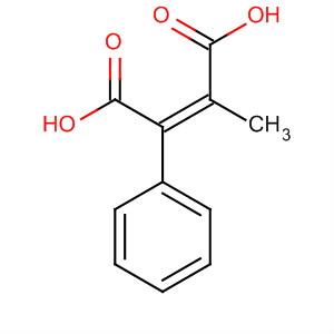 Molecular Structure of 89911-47-7 (2-Butenedioic acid, 2-methyl-3-phenyl-, (Z)-)