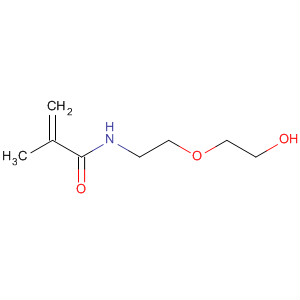 Molecular Structure of 89911-51-3 (2-Propenamide, N-[2-(2-hydroxyethoxy)ethyl]-2-methyl-)