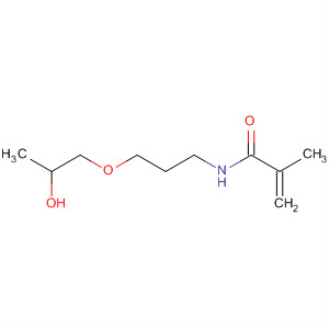 Molecular Structure of 89911-52-4 (2-Propenamide, N-[3-(2-hydroxypropoxy)propyl]-2-methyl-)