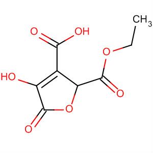 Molecular Structure of 89966-28-9 (2,3-Furandicarboxylic acid, 2,5-dihydro-4-hydroxy-5-oxo-, 3-ethyl ester)