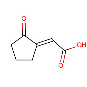Acetic acid, (2-oxocyclopentylidene)-, (E)-