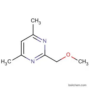 Molecular Structure of 89966-89-2 (Pyrimidine, 2-(methoxymethyl)-4,6-dimethyl-)